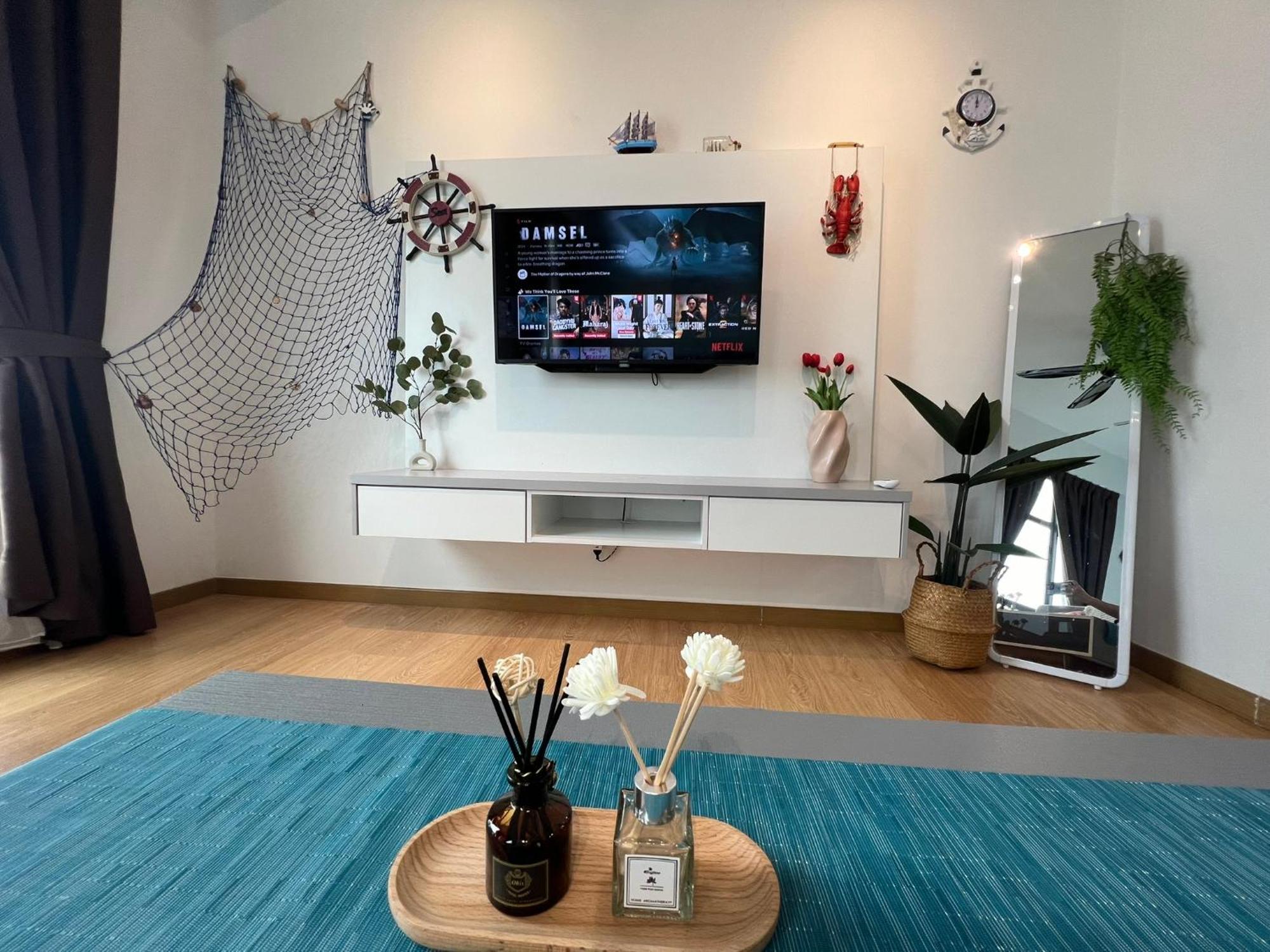 Oceanbay2 Seaview 6Pax Studio Netflix A-18-12 Kuantan Exteriör bild