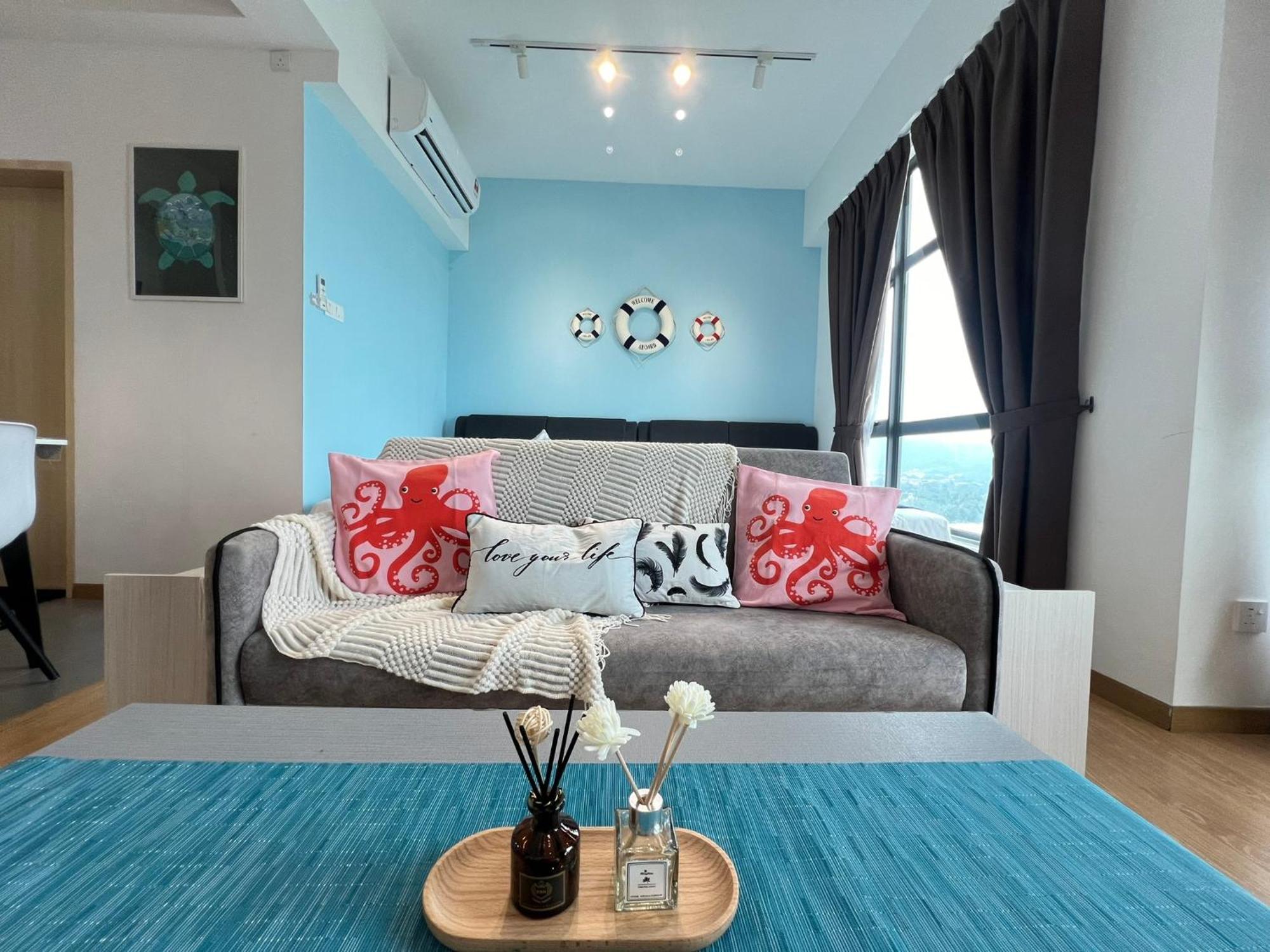 Oceanbay2 Seaview 6Pax Studio Netflix A-18-12 Kuantan Exteriör bild